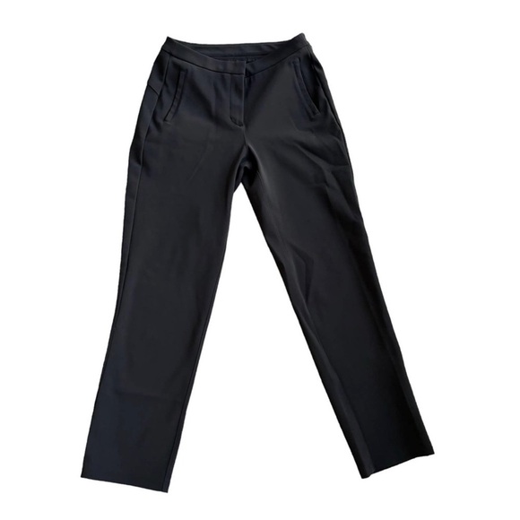 LULULEMON ON THE MOVE BLACK PULL-ON STRETCH TROUSER PANT WOMEN SIZE 6 - Picture 7 of 8
